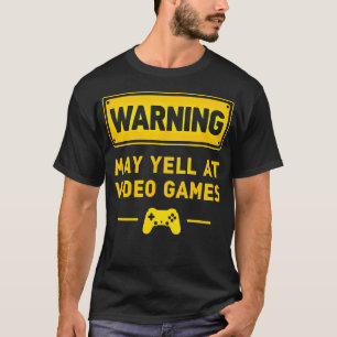 Vorsicht Gaming-Nerd - Kann bei Videospielen schre T-Shirt
