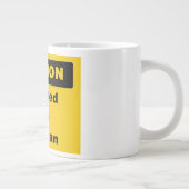 Vorsicht-gebildete gebürtiger Jumbo-Tasse (Rechts)