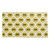 Vorsicht Geschwindigkeit Schlaglöcher Funny Traffi Kissenbezug (Rückseite-Links)