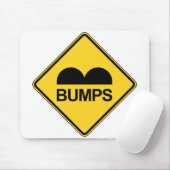 Vorsicht Geschwindigkeit Schlaglöcher Funny Traffi Mousepad (Mit Mouse)