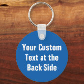 Vorsicht griechischer Temper-Schlüsselanhänger Schlüsselanhänger (Rückseite)