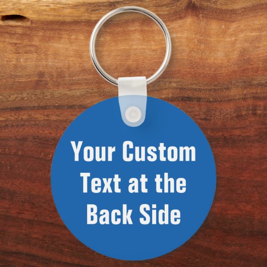 Vorsicht griechischer Temper-Schlüsselanhänger Schlüsselanhänger (Rückseite)