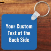 Vorsicht griechischer Temper-Schlüsselanhänger Schlüsselanhänger (Rückseite)