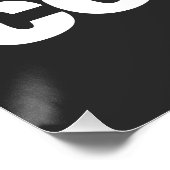 Vorsicht Grumpy Coeliac Celiac Poster (Ecke)