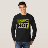 Vorsicht heiß T-Shirt (Vorne ganz)