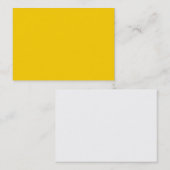 Vorsicht Hellgelber, solider Trend - Hintergrund Visitenkarte (Vorne/Hinten)