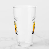 Vorsicht! Hexe im Flug Glas (Links)