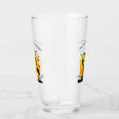 Vorsicht! Hexe im Flug Glas (Rechts)