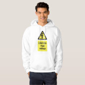 Vorsicht hohe Spannung Hoodie (Vorne ganz)
