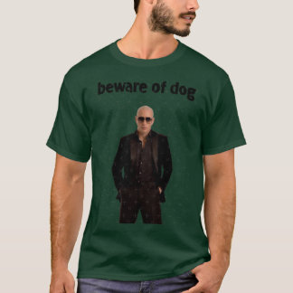 Vorsicht-Hund Mädchen T-Shirt