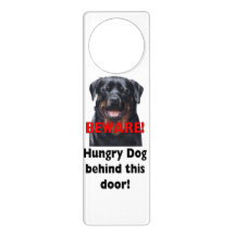Vorsicht, Hungerhund Doorhanger