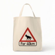 Vorsicht-Hyänen 2, handeln Warnzeichen, Namibia