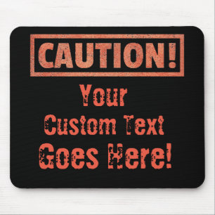 Vorsicht - Ihr eigener Text kommt hier! Mousepad
