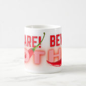 Vorsicht Kaffeetasse (Mittel)