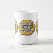 Vorsicht Kaffeetasse (Mittel)