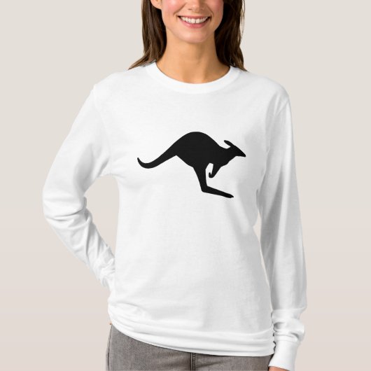 Vorsicht Kangaroo T-Shirt (Vorderseite)