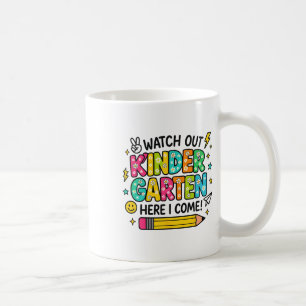 Vorsicht Kindergarten, ich komme zurück zur Schule Kaffeetasse