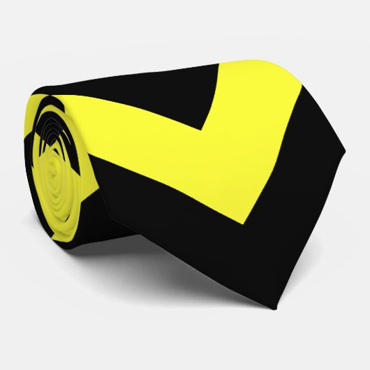 Vorsicht Krawatte (Gerollt)