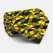 Vorsicht Krawatte (Gerollt)