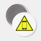 Vorsicht Magnet (Vorderseite/Rückseite)