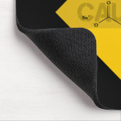 Vorsicht: Monoatriumglutamat Mousepad (Ecke)