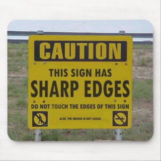 VORSICHT MOUSEPAD