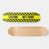 VORSICHT - NASS-MALETTE SKATEBOARD (Horizontal)