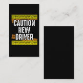 Vorsicht: Neuer Treiber neu lizenziert Visitenkarte (Vorne/Hinten)