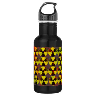 Vorsicht, nukleare Energie Trinkflasche