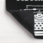 Vorsicht, oder du wirst in meinem Drehbuch enden Mousepad (Ecke)