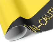 Vorsicht Party Decor Geschenkpapier (Rolleneckpunkt)