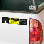 Vorsicht! Passen Sie für Motorräder auf Autoaufkleber (Auf Lkw)