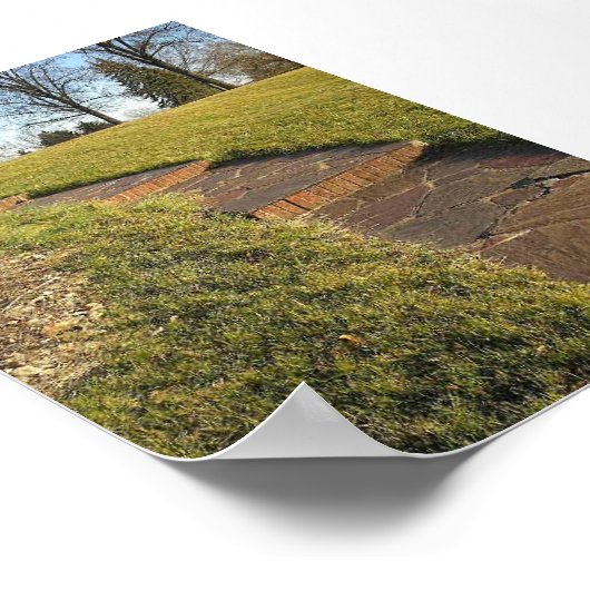 Vorsicht Poster (Ecke)