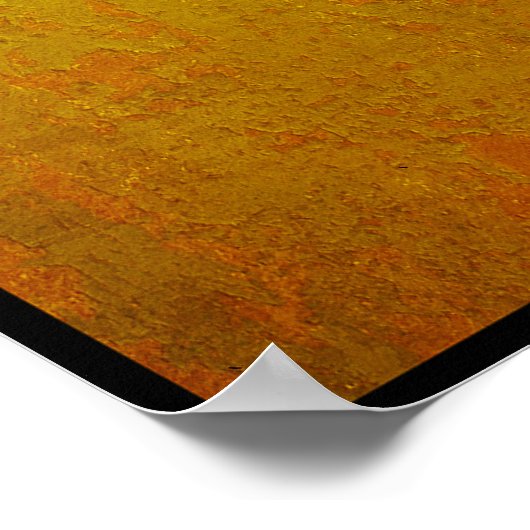 Vorsicht Poster (Ecke)