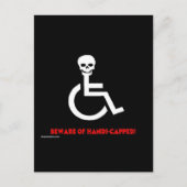 Vorsicht Postkarte (Vorderseite)