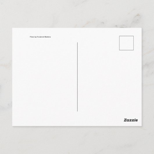 Vorsicht Postkarte (Rückseite)