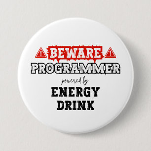 Vorsicht: Programmierer mit Energiegetränken   Cod Button