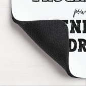 Vorsicht: Programmierer mit Energiegetränken | Cod Mousepad (Ecke)