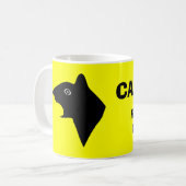 VORSICHT! RATTEN AUF PATROUILLE KAFFEETASSE (Vorderseite Links)