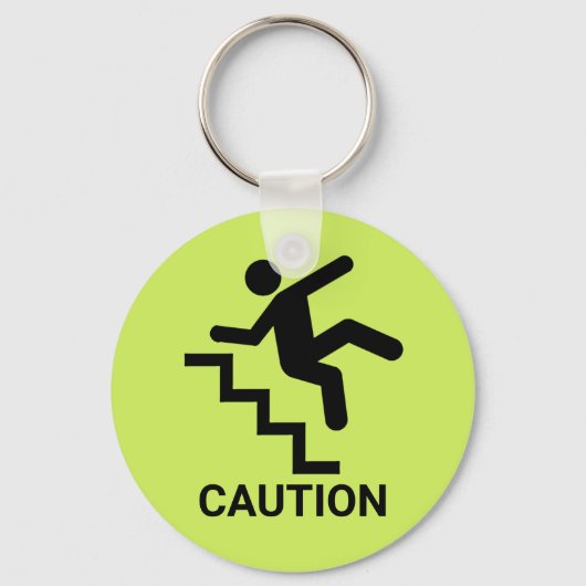 Vorsicht Schlüsselanhänger (Vorderseite)