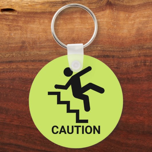 Vorsicht Schlüsselanhänger (Vorderseite)