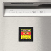 Vorsicht, setzen Sie sich nicht in Brand  Magnet (In Situ (Geschirrspüler))