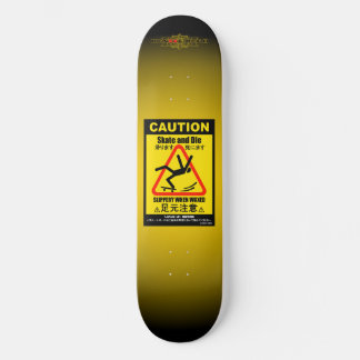 Vorsicht Skateboard