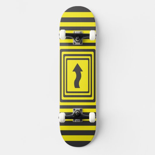 VORSICHT SKATEBOARD (Vorderseite)