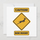 Vorsicht - SpringBoks Crossing Einladung (Rückseite)