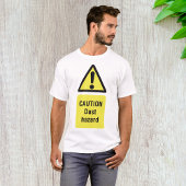 Vorsicht Staubschutzzeichen T-Shirt