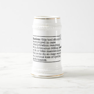 Vorsicht Stein Bierglas