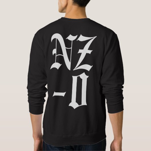 Vorsicht Sweatshirt (Rückseite)