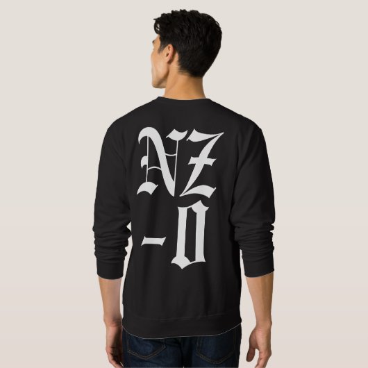 Vorsicht Sweatshirt (Schwarz voll)