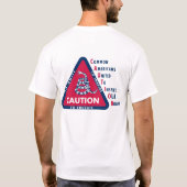 VORSICHT T - Shirt (Rückseite)